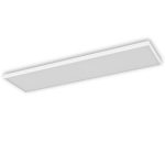 Infraroodverwarming plafondmontage met thermostaat, plafondverwarming, infrarood plafondverwarming, bediening via app, elektrische verwarming, verwarmingspaneel, 420 watt, 120,5 x 30,5 cm