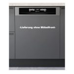 Bauknecht BBO 3O41 PLT Geïntegreerde vaatwasser, 60 cm, 14 couverts, 10 standaardprogramma's en 1 sensorprogramma, PowerClean/ActiveDry, besteklade, volledig waterbescherming, inbouw, roestvrij staal