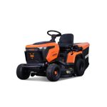 FUXTEC FX-RMT92A zitmaaier met 92 cm maaibreedte, 6-traps maaihoogteverstelling, 452cc motorinhoud, hydrostaat, achteruit maaien, geschikt voor oppervlaktes tot 6500m²