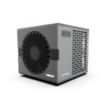 Beste warmtepomp Nibe POOLEX - 3 KW Nano warmtepomp aangesloten Wi-Fi voor kleine compacte zwembaden: bovengronds, half begraven, hout, stil en omkeerbaar.