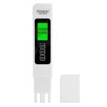 Beste watertester jacuzzi Aideepen Digitale Waterkwaliteitstestmeter, 3-in-1 TDS/EC/TEMP-meter met LCD-Achtergrondverlichting & Antislipontwerp voor Zwembad, Aquarium, Vijver