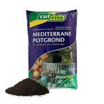 Culvita - Mediterrane potgrond 40 liter inclusief RhizoPlus - Potgrond voor mediterrane planten geschikt voor o.a. olijfbomen, citrusplanten en palmen