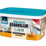 Bison Wand&Klaar Behanglijm vliesbehang emmer 2.5 kg, kant en klaar, eenvoudig aanbrengen, corrigeerbaar, goede hechting, voor alle soorten behang met een vliesrug