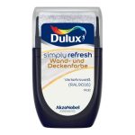 Dulux Simply Refresh muur- en plafondverf verkeerswit RAL9016 tester 30 ml