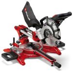 Einhell TC-SM 2131/1 Dual Verstekapparaat, 1.500 W, 210 x 30 mm Diameter Zaagblad, Spaninrichting, incl. Hardmetalen Zaagbladm, Rood