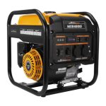 maXpeedingrods Inverter stroomgenerator 3800W benzine 4-takt met twee 230V