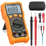 Neoteck Digitale Multimeter 2000 Counts TRMS NCV 10A AC/DC 600V Auto Range