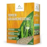 LERAVA® ZOMER gazonmest - antistress gazonmeststof met laag waterverbruik voor warme zomerdagen - ideaal voor gebruik met robotmaaiers - 70m²