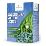 LERAVA gazonmest lente (70 m²) - gazonmeststof met langdurige stikstofafgifte - meststof met Bacillus subtilis - versterkt de grasgroei en verhoogt de weerstand van het gazon - 1,7 kg