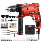 Enventor 900W Klopboormachine Met 36 Stuks Accessoires, 2-In-1 Functie