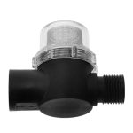 CATIEBYE Waterfilter voor campers met robuust roestvrijstalen filter en 50 mesh zeef inline waterfilter voor camper met 1/2 inch binnendraad voor camper en aanhanger