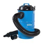 Güde GAA 55 Afzuiginstallatie, 230 volt, 1200 watt vermogen, 183 kubieke meter per uur luchtstroom, 55 liter reservoir, 2 meter slanglengte, met filterset en adapters, voor werkplaats en houtbewerking