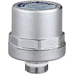 Caleffi ANTISHOCK Waterslagdemper, 525040, 1/2 Inch, Messing behuizing verchroomd