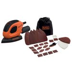 BLACK+DECKER BEW230BCA detailschuurmachine Mouse 55W 11.000 omw/min diameter 1,5 mm incl. 10 accessoires en draagtas